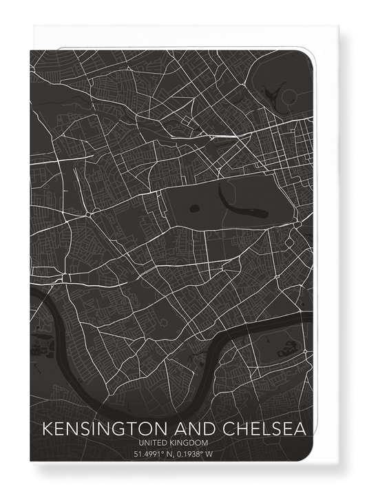 KENSINGTON AND CHELSEA FULL MAP: 8xCards