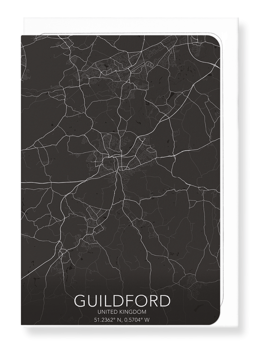 GUILDFORD FULL MAP: 8xCards
