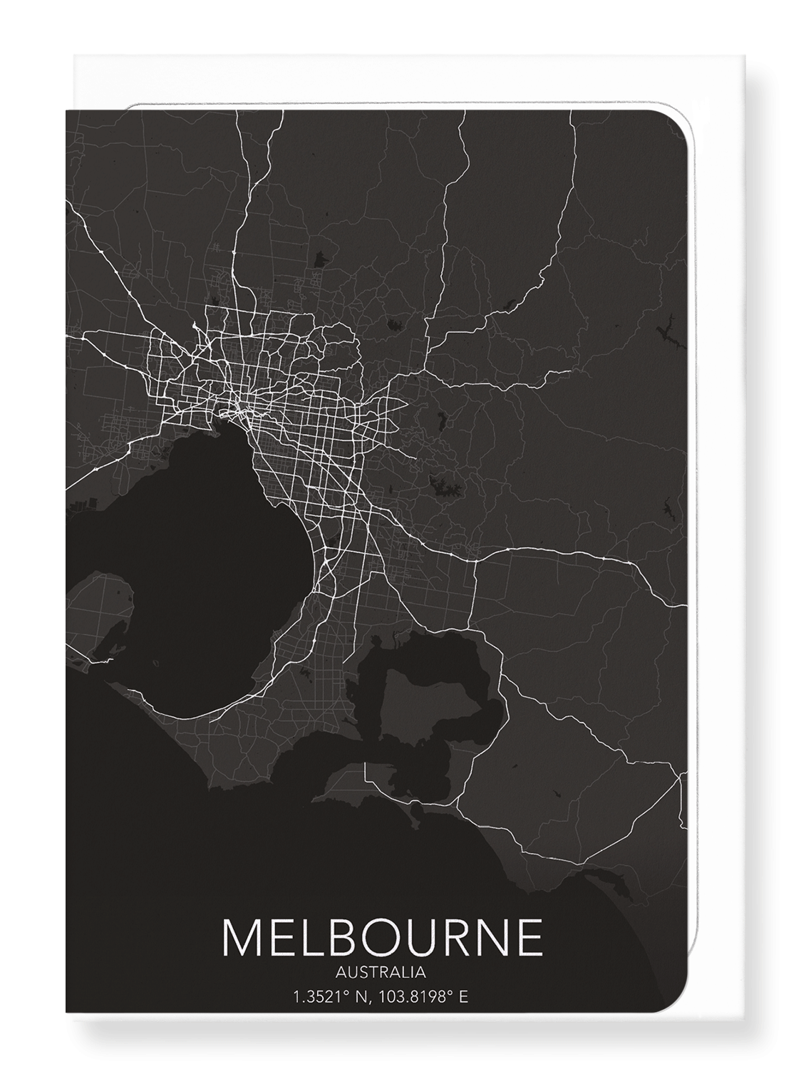 MELBOURNE FULL MAP: 8xCards
