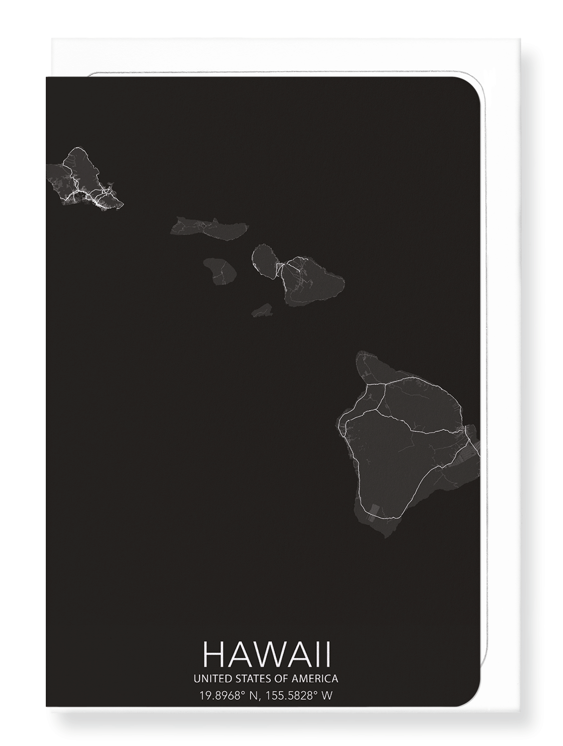 HAWAII FULL MAP: 8xCards