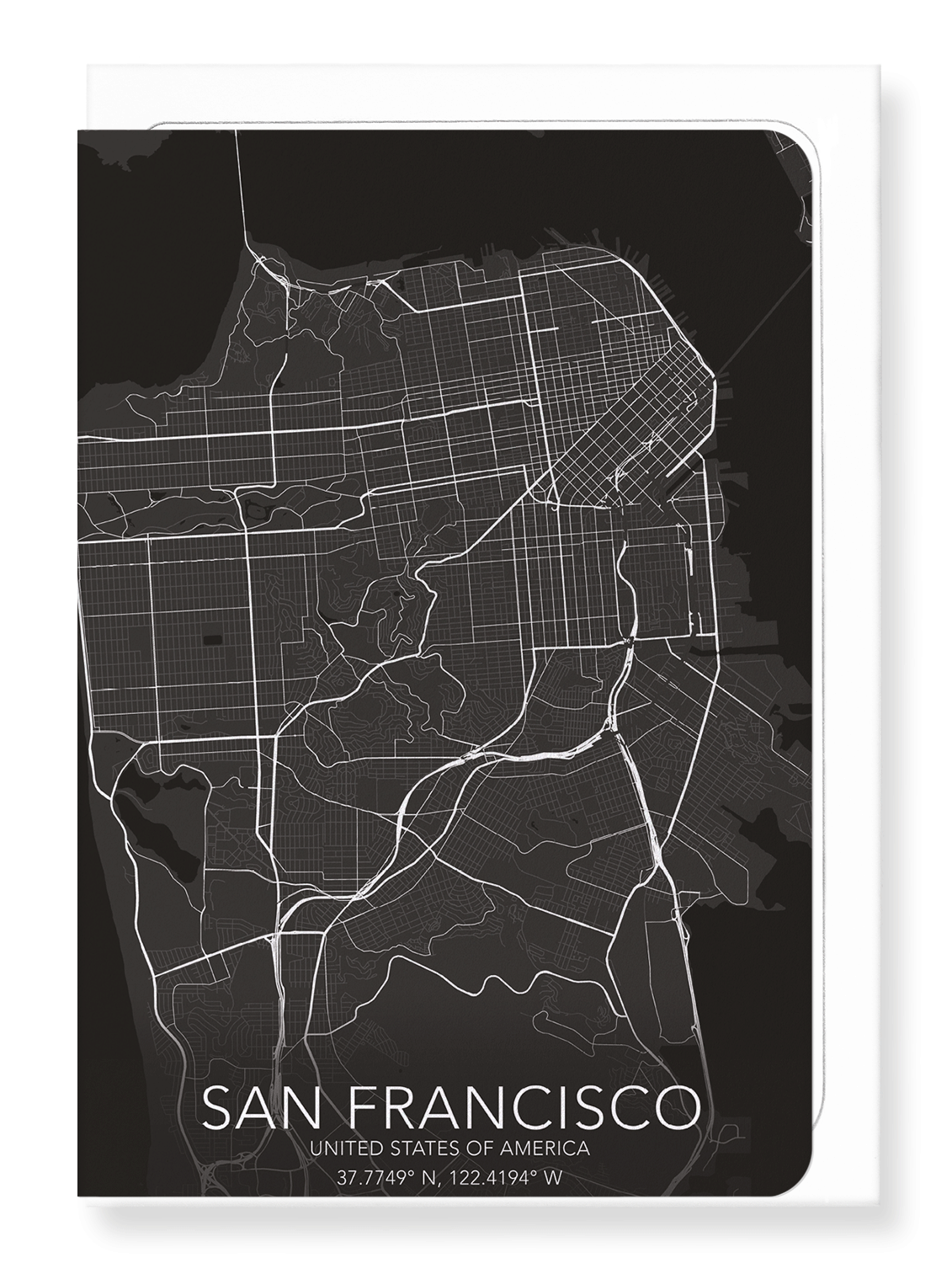 SAN FRANCISCO FULL MAP: 8xCards