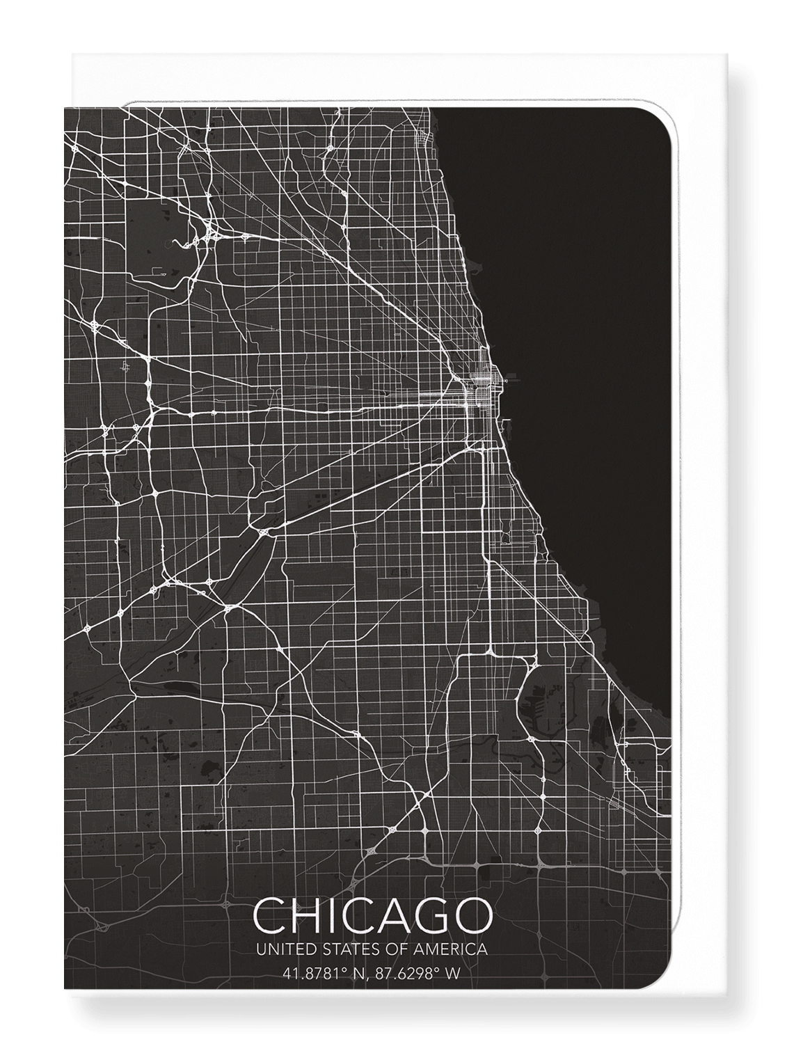 CHICAGO FULL MAP: 8xCards