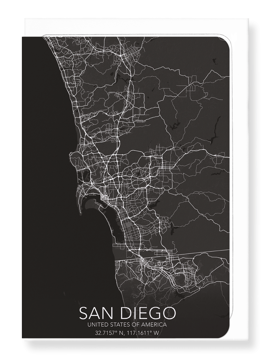 SAN DIEGO FULL MAP: 8xCards