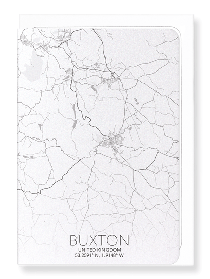 BUXTON FULL MAP: Map Full Greeting Card