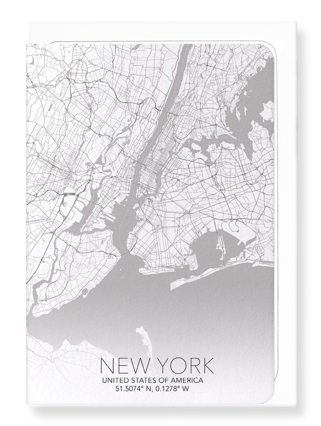 NEW YORK FULL MAP: 8xCards