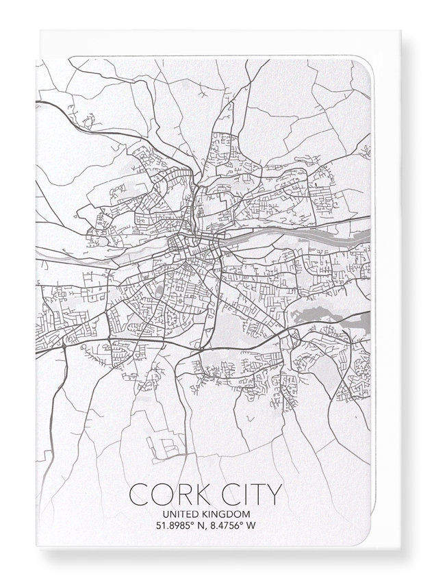CORK CITY  FULL MAP: 8xCards