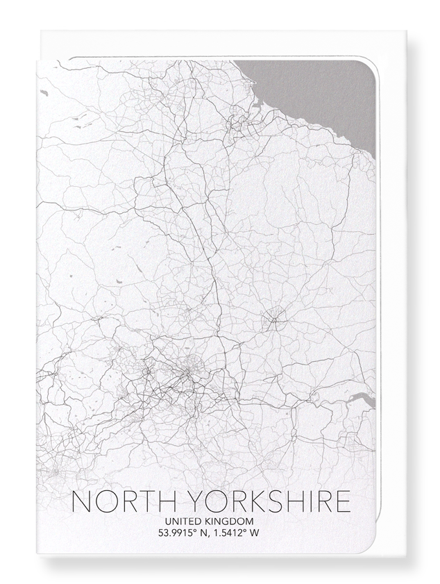 NORTH YORKSHIRE FULL MAP: 8xCards