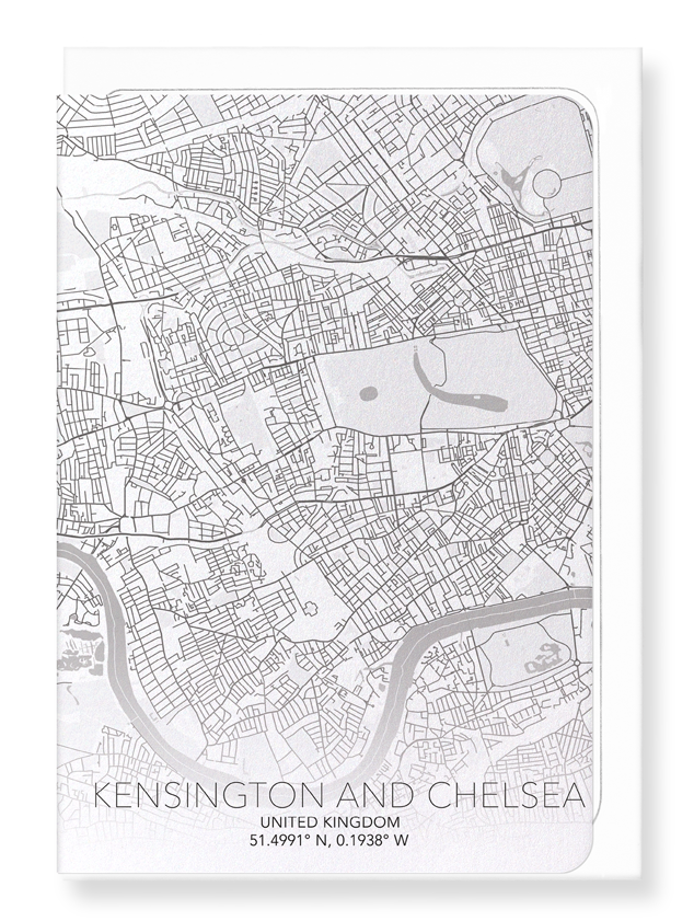 KENSINGTON AND CHELSEA FULL MAP: 8xCards