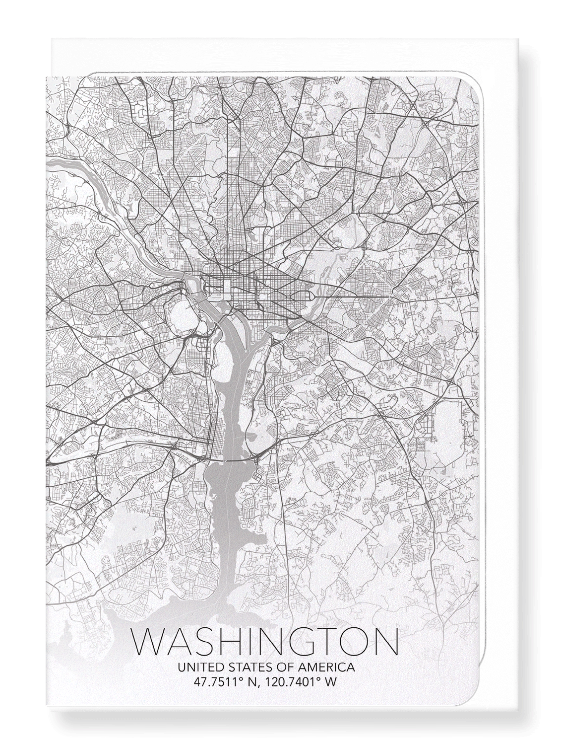 WASHINGTON FULL MAP: 8xCards