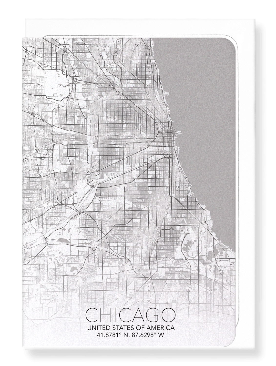 CHICAGO FULL MAP: 8xCards