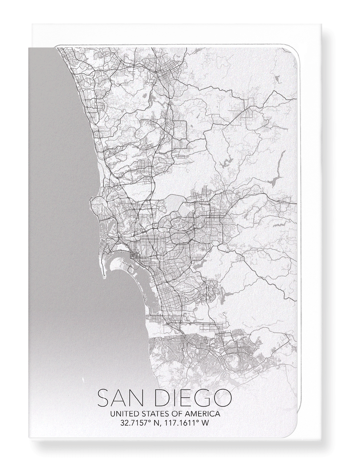 SAN DIEGO FULL MAP: 8xCards
