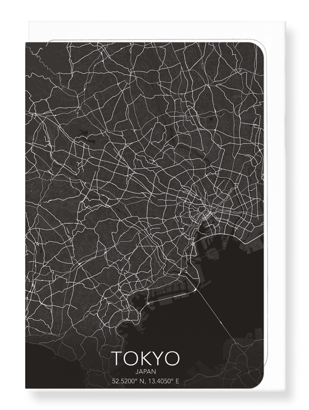 TOKYO FULL: Map Full Greeting Card
