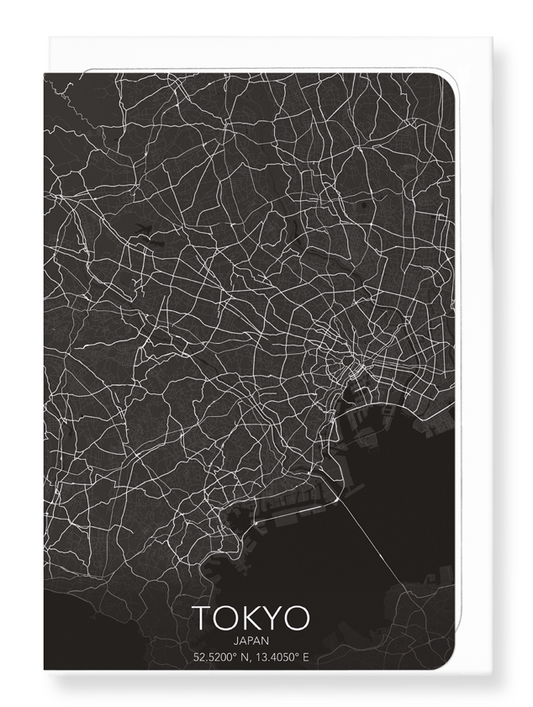 TOKYO FULL: Map Full Greeting Card