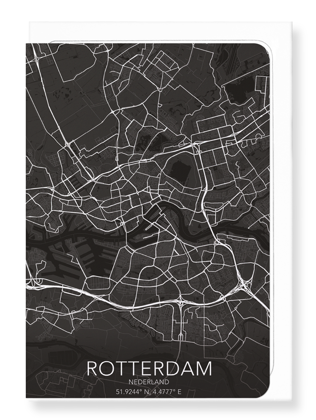 ROTTERDAM FULL: Map Full Greeting Card