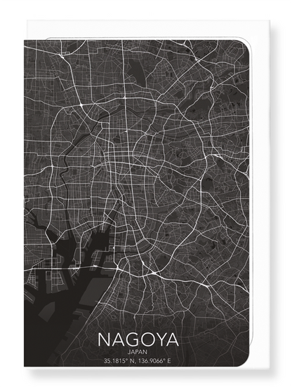 NAGOYA FULL: Map Full Greeting Card