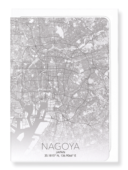 NAGOYA FULL: Map Full Greeting Card