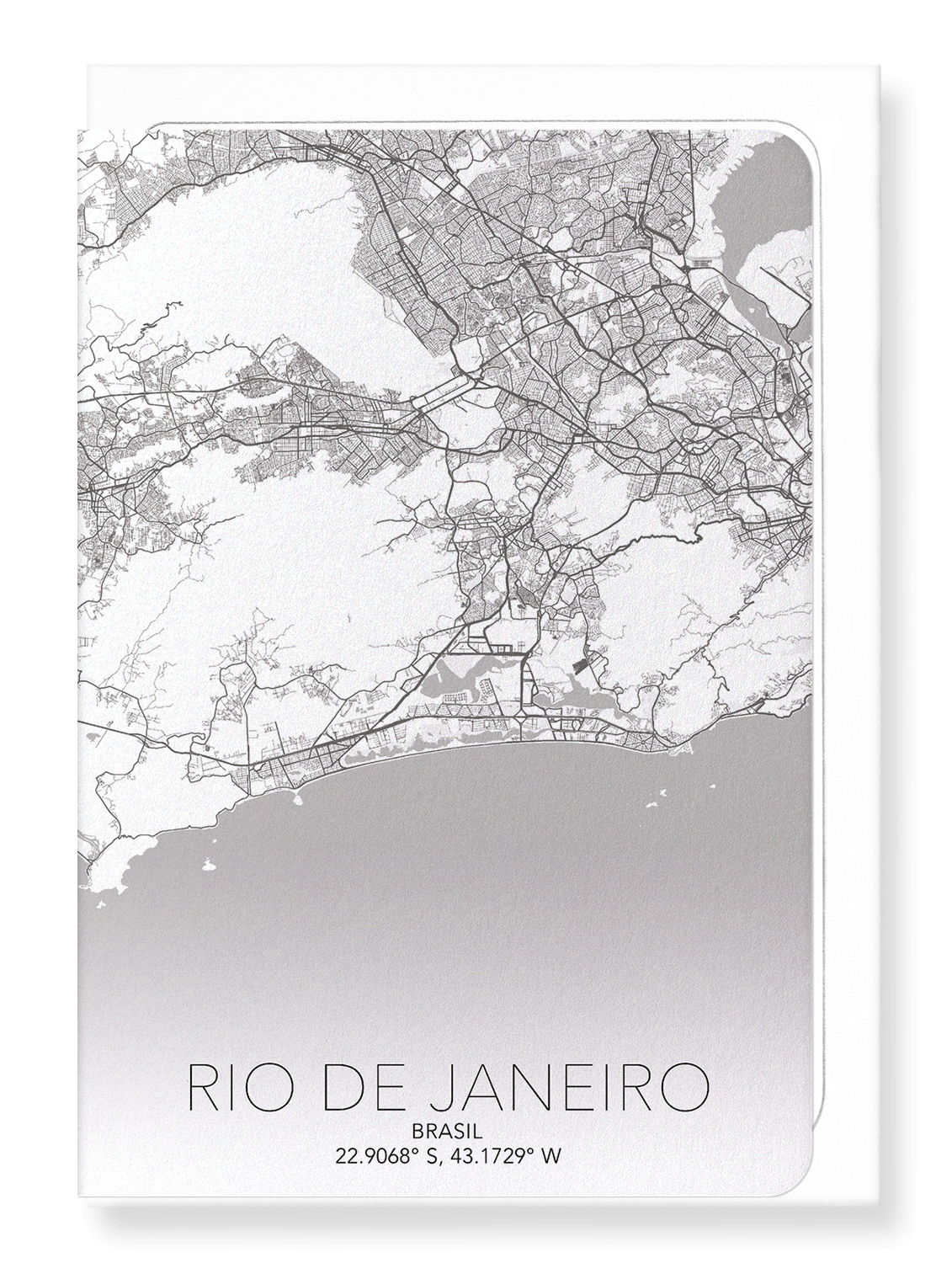 KYOTO FULL: Map Full Greeting Card