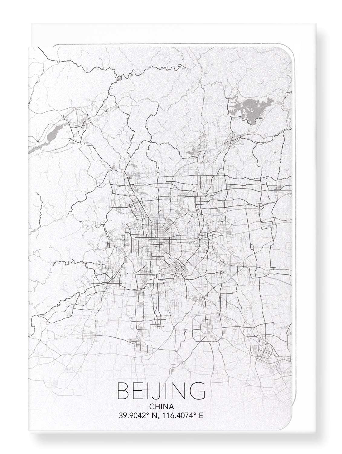 ROME FULL: Map Full Greeting Card