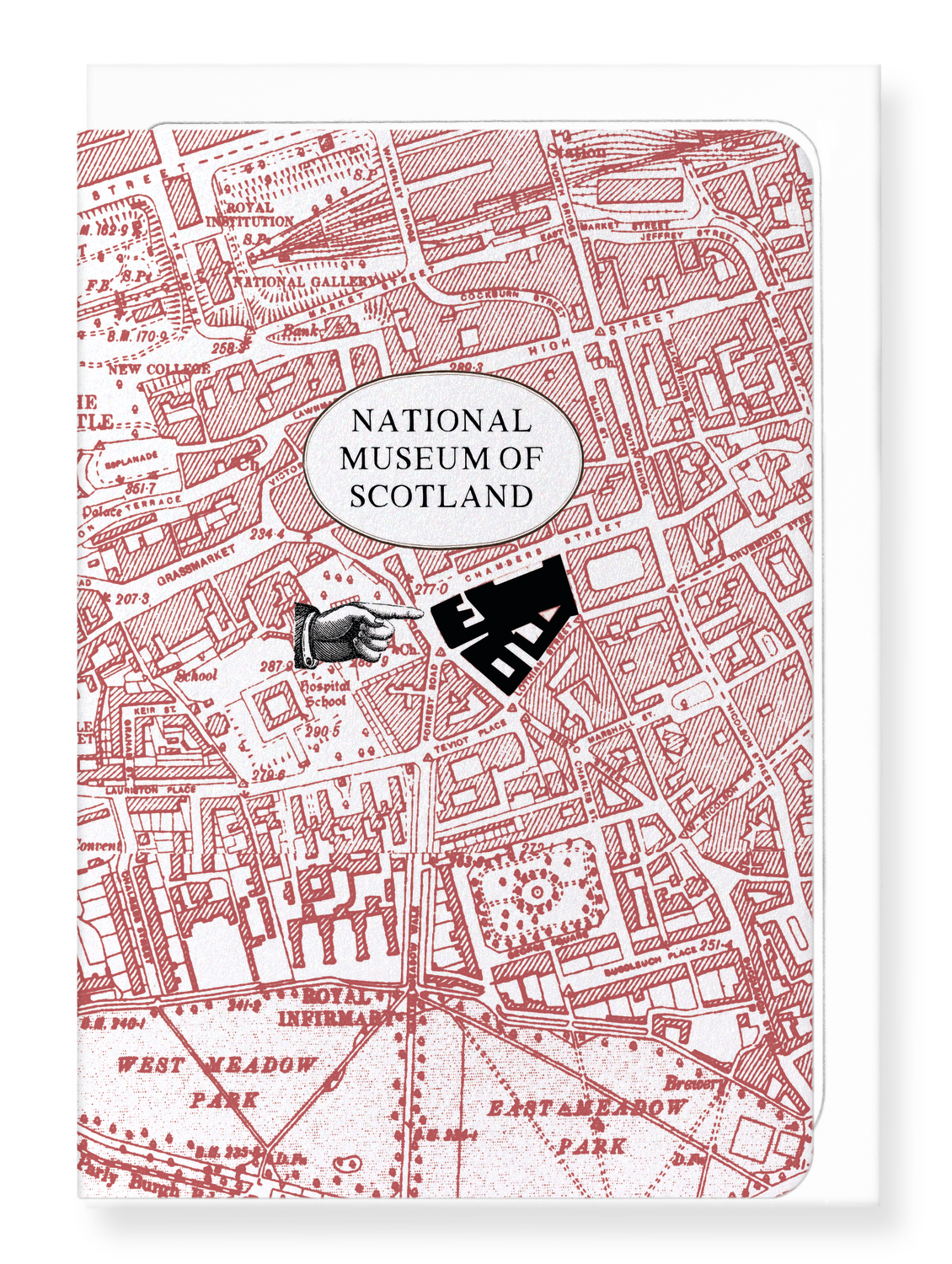 Ezen Designs - National Museum of Scotland - Greeting Card - Front