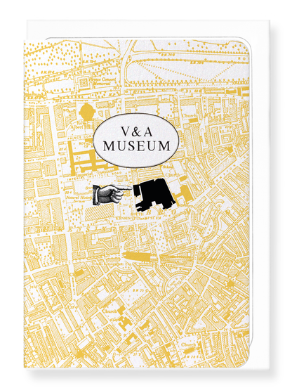 Ezen Designs - V&A Museum - Greeting Card - Front