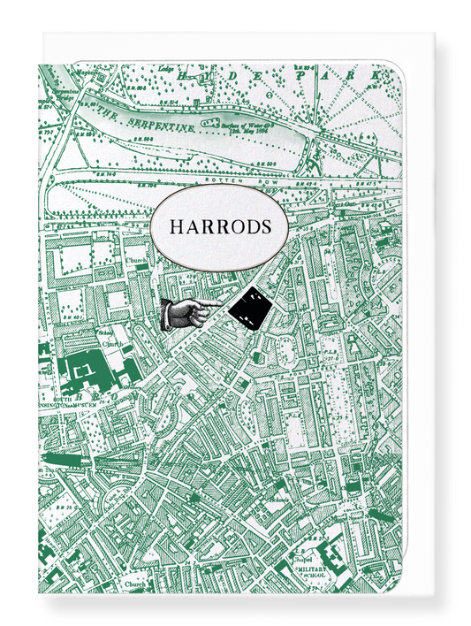 Ezen Designs - Harrods - Greeting Card - Front