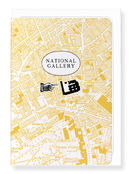 Ezen Designs - National Gallery - Greeting Card - Front