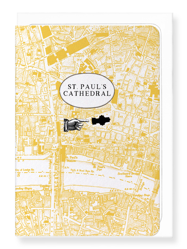 Ezen Designs - St. Paul's Cathedral - Greeting Card - Front