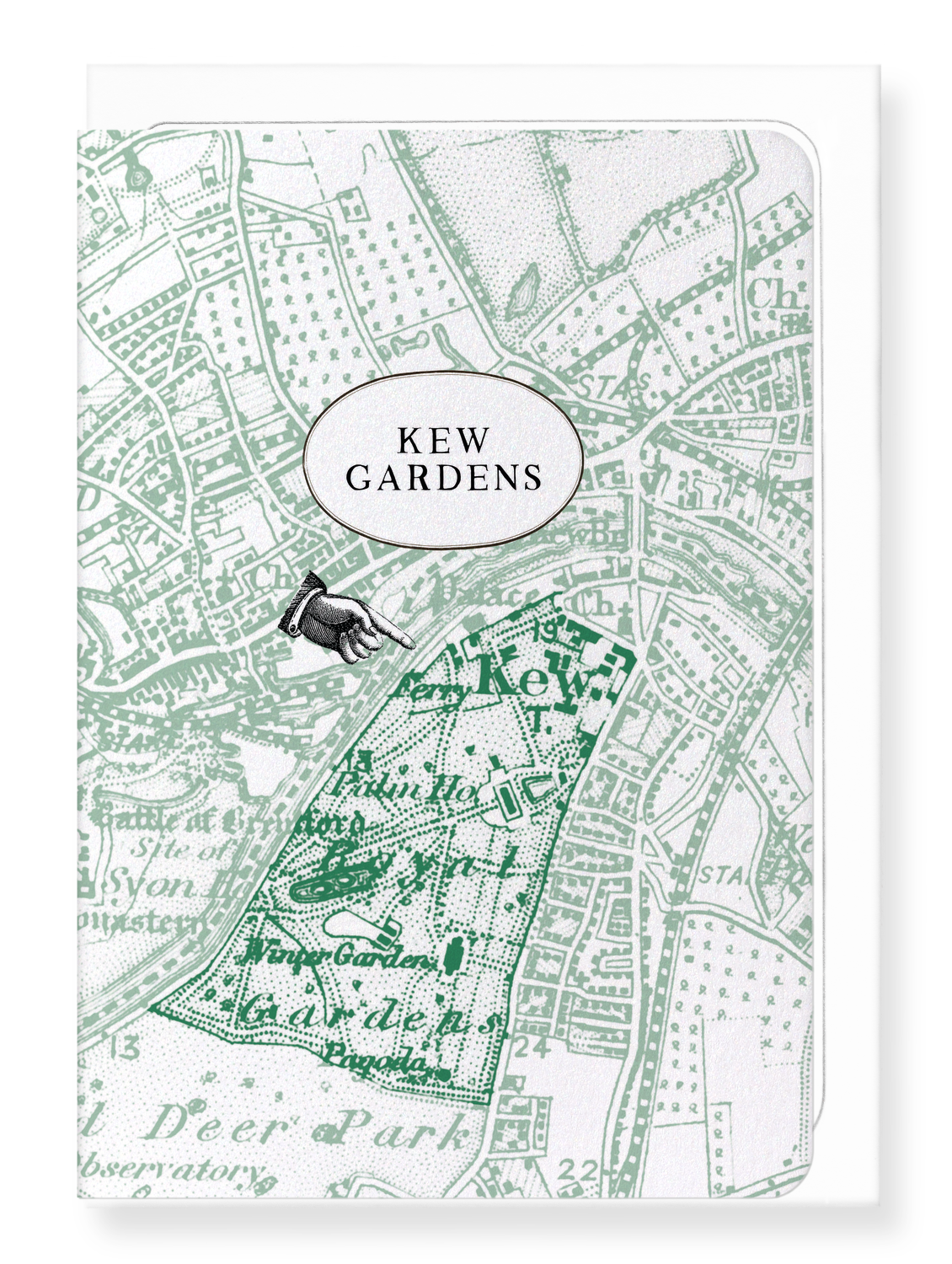 Ezen Designs - Kew Gardens - Greeting Card - Front