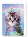 Ezen Designs - Unicorn cat - Greeting Card - Front