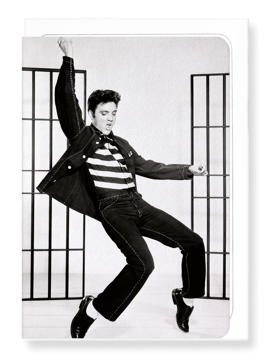 Ezen Designs - Jailhouse rock No.1 - Greeting Card - Front