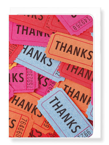 Ezen Designs - Cinema tickets of thanks - Greeting Card - Front