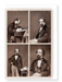 Ezen Designs - Photographs of Charles Dickens: Set C (1858) - Greeting Card - Front