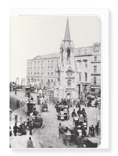 Ezen Designs - Wellington Clock Tower (c.1865) - Greeting Card - Front