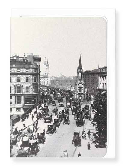Ezen Designs - London Bridge from Borough (1862-79) - Greeting Card - Front
