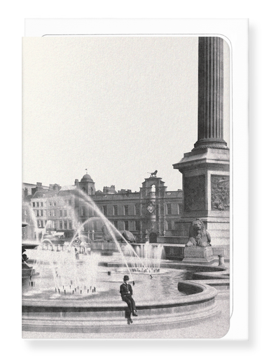 Ezen Designs - Trafalgar Square (1862-79) - Greeting Card - Front