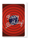 Ezen Designs - Looney birthday - Greeting Card - Front