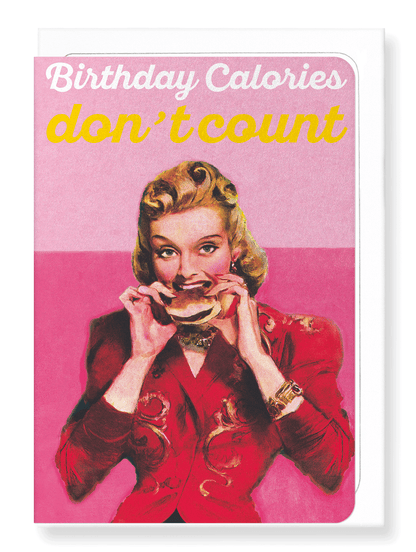 Ezen Designs - Birthday burger - Greeting Card - Front