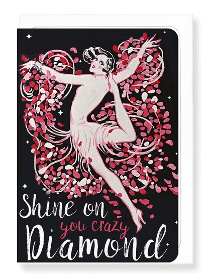 Ezen Designs - You crazy diamond - Greeting Card - Front