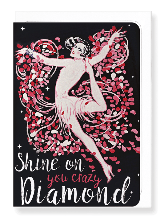 Ezen Designs - You crazy diamond - Greeting Card - Front