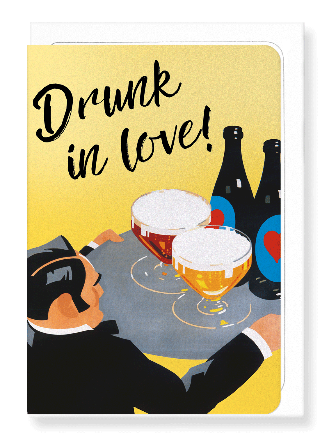 Ezen Designs - Drunk in love - Greeting Card - Front