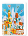 Ezen Designs - London deco birthday - Greeting Card - Front