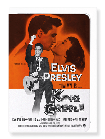 Ezen Designs - King creole (1958) - Greeting Card - Front