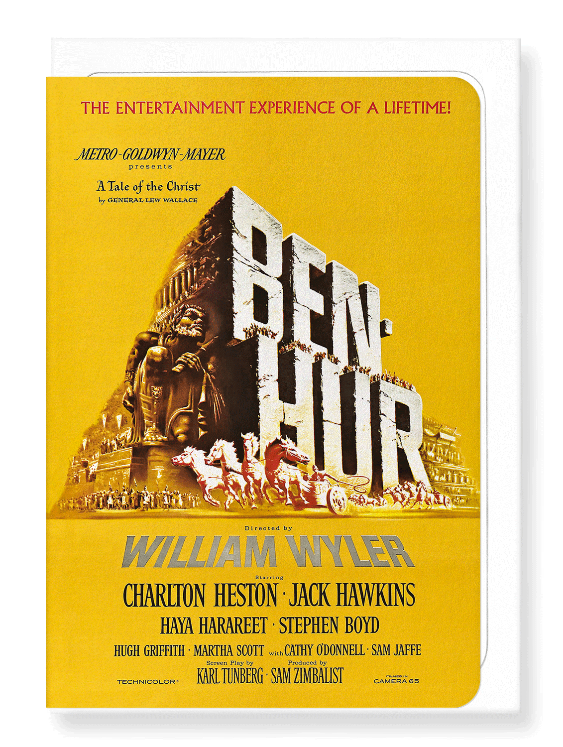 Ezen Designs - Ben-hur (1959) - Greeting Card - Front