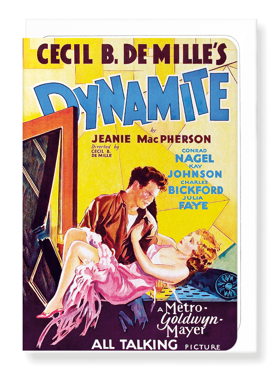 Ezen Designs - Dynamite (1929) - Greeting Card - Front