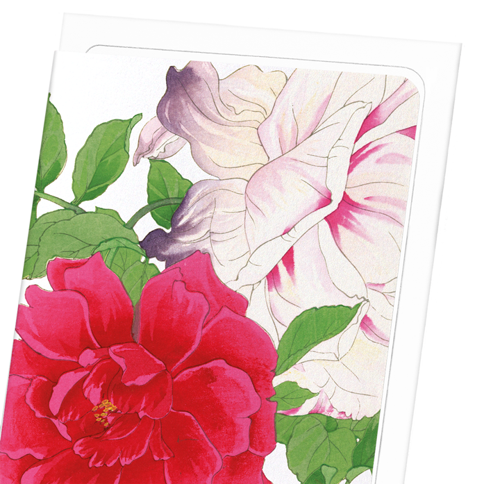 ROSE: Botanical Greeting Card