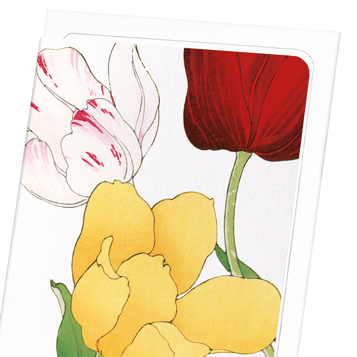 TULIP: Botanical Greeting Card