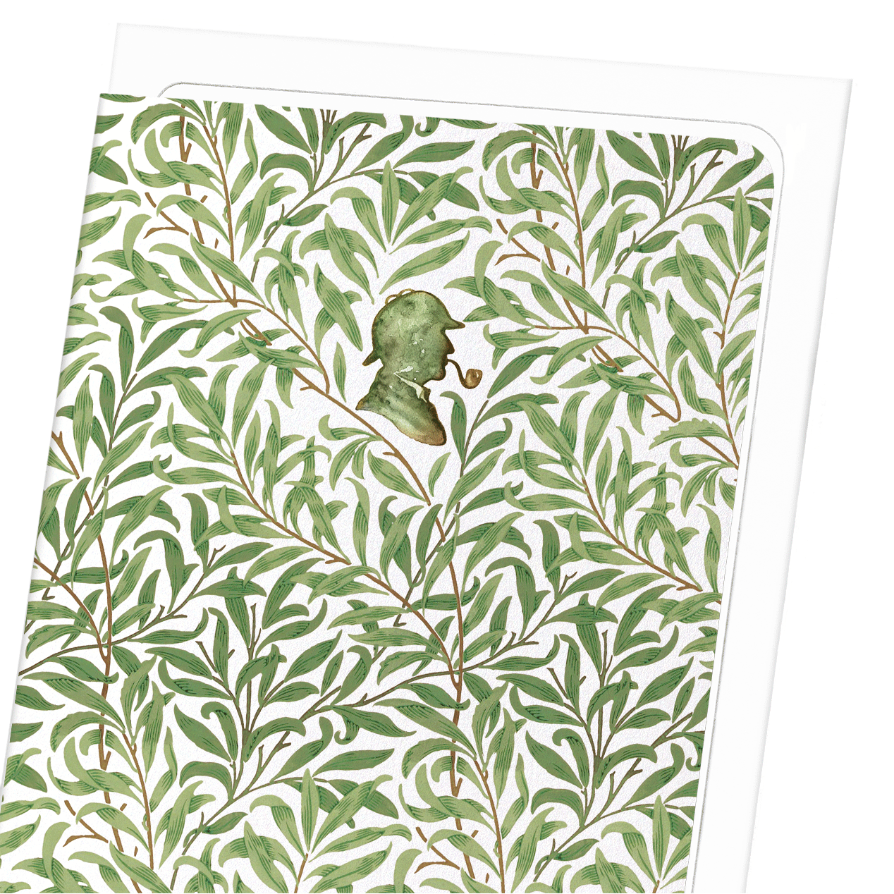 SHERLOCK HOLMES WILLOW BOUGHS: Bespoke Greeting Card