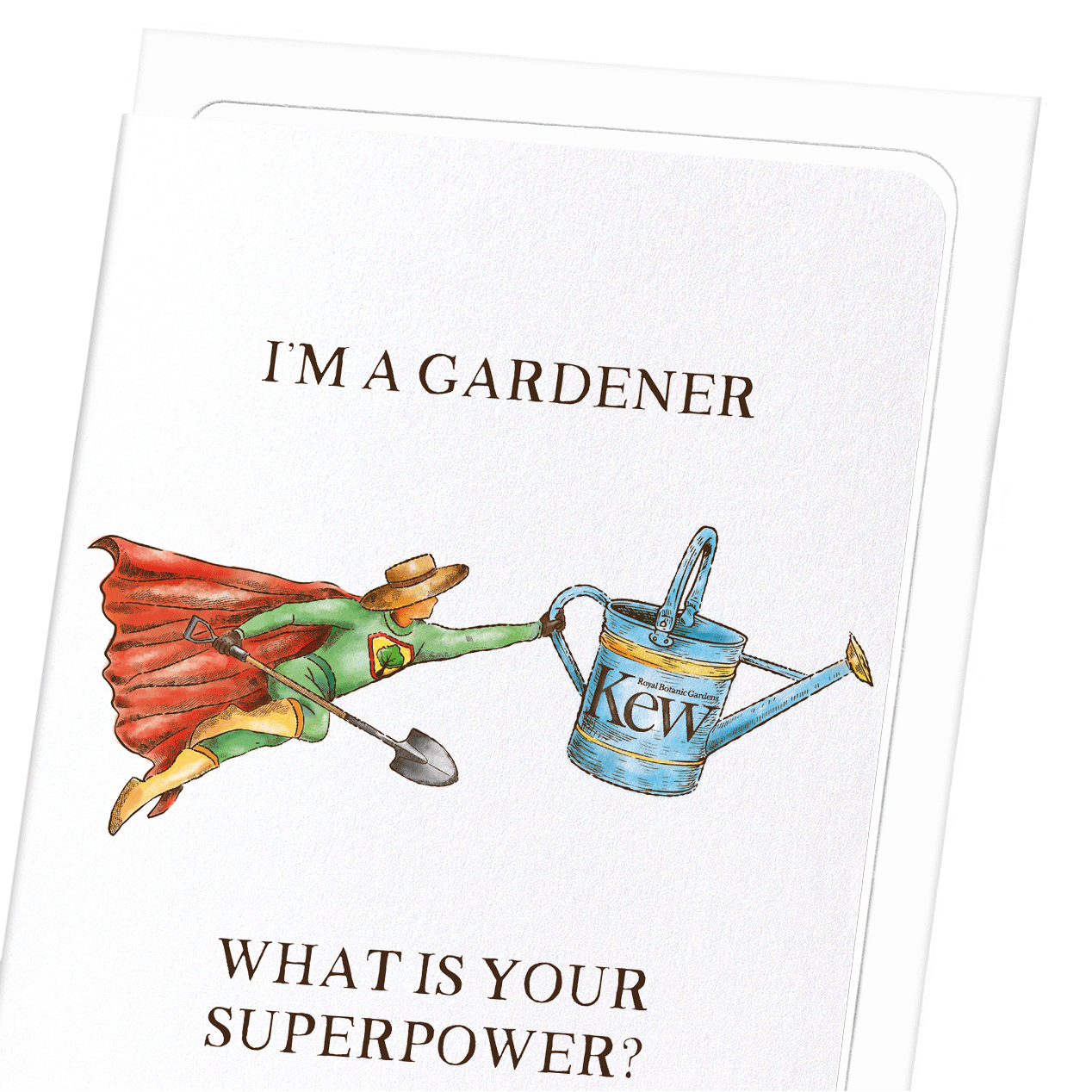 KEW SUPER GARDENER: Bespoke Greeting Card