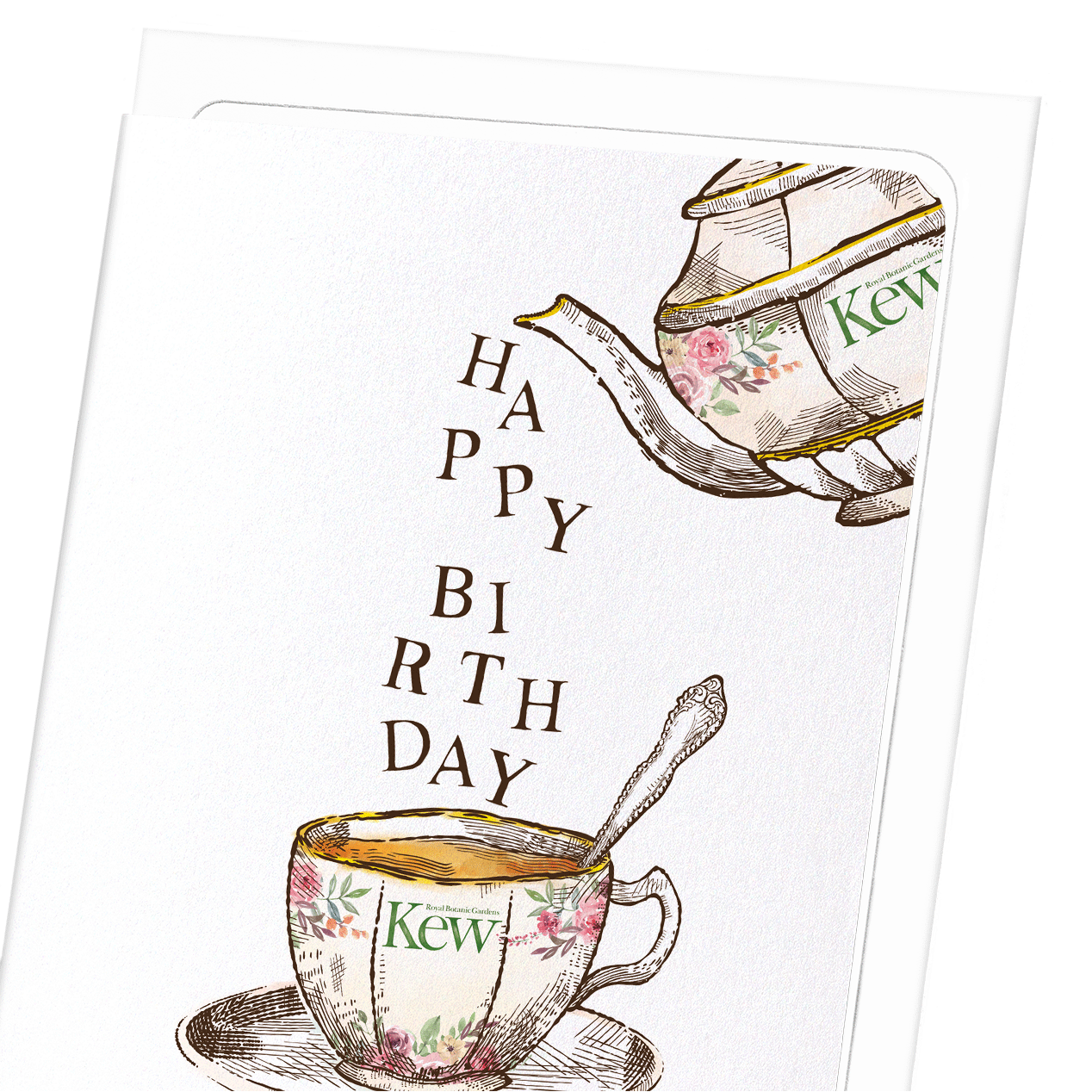 KEW BIRTHDAY TEA: Bespoke Greeting Card