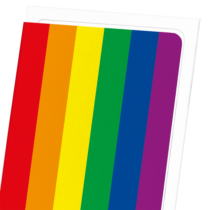 LGBT RAINBOW PRIDE FLAG: 8xCards